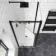 London Matt Black 6mm Pivot Shower Enclosure 700x700mm
