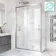 Hamburg Easy Clean 8mm Sliding Shower Enclosure 1100x900mm - Easy Fix Feature