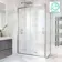 Hamburg Easy Clean 8mm Sliding Shower Enclosure 1200x760mm - Easy Fix Feature