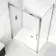 Hamburg Easy Clean 8mm Sliding Shower Enclosure 1200x760mm - Easy Fix Feature