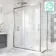 Hamburg Easy Clean 8mm Sliding Shower Enclosure 1400x760mm - Easy Fix Feature