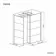 Munich Matt Black Grid 8mm Walk In Shower Enclosure 1100mm & 700mm Glass with Pivotal Return Panel