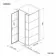 Toulon Matt Black Grid Easy Clean 6mm Pivot Shower Enclosure 1100x700mm