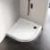 London Quadrant Stone Shower Tray 1000x1000mm & Riser Kit