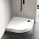 London Quadrant Stone Shower Tray 1000x1000mm & Riser Kit