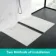 Berlin Rectangular Matt White Slate Effect SMC Composite Shower Tray 1800x800mm