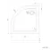 Cairo Quadrant SMC Composite Shower Tray 800x800mm & Riser Kit