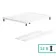 Cairo Rectangular SMC Composite Shower Tray 1100x800mm & Riser Kit