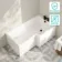 Brixton L Shaped 1600 Bath with Front Panel - Right Handed