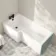 Brixton L Shaped 1700 Bath with Front Panel - Left Handed