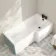 Brixton L Shaped 1700 Bath with Front Panel - Right Handed