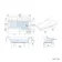 Brixton L Shaped 1700 Shower Bath & 6mm Brushed Brass Easy Clean Screen - Right Handed
