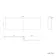 Brixton L Shaped 1700 Shower Bath with Front Panel & 6mm Brushed Brass Framed Bath Screen - Right