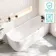 Turku 1700mm Space Saving Bath - Right Handed