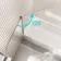 Turku 1500 Space Saving Shower Bath & 6mm Easy Clean Chrome Bath Screen - Left Handed