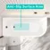 Turku 1500 Space Saving Shower Bath & 6mm Easy Clean Matt Black Bath Screen - Left Handed