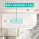 Turku 1500 Space Saving Shower Bath & Premium 8mm Brushed Brass Framed Bath Screen - Left