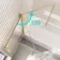 Turku 1500 Space Saving Shower Bath & Premium 8mm Brushed Brass Framed Bath Screen - Left