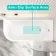Turku 1500 Space Saving Shower Bath & 6mm Easy Clean Chrome Bath Screen - Right Handed