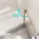 Turku 1500 Space Saving Shower Bath & 6mm Easy Clean Brushed Copper Bath Screen - Right Handed