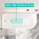 Turku 1600 Space Saving Shower Bath & 6mm Easy Clean Chrome Bath Screen - Left Handed