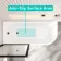 Turku 1600 Space Saving Shower Bath & Premium 8mm Easy Clean Matt Black Framed Bath Screen - Left