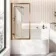 Turku 1600 Space Saving Shower Bath & Premium 8mm Brushed Copper Framed Bath Screen - Left