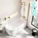 Turku 1600 Space Saving Shower Bath & 6mm Easy Clean Brushed Brass Bath Screen - Right Handed