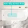 Turku 1700 Space Saving Shower Bath & 6mm Easy Clean Chrome Bath Screen - Left Handed