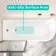 Turku 1700 Space Saving Shower Bath & Premium 8mm Brushed Gunmetal Framed Bath Screen - Left