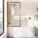 Turku 1700 Space Saving Shower Bath & Premium 8mm Brushed Copper Framed Bath Screen - Left