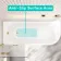 Turku 1700 Space Saving Shower Bath & 6mm Easy Clean Brushed Brass Folding Bath Screen - Left