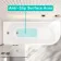Turku 1700 Space Saving Shower Bath & 6mm Easy Clean Brushed Gunmetal Folding Bath Screen - Left