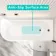Turku 1700 Space Saving Shower Bath & 6mm Easy Clean Matt Black Bath Screen - Right Handed