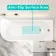 Turku 1700 Space Saving Shower Bath & 6mm Easy Clean Brushed Gunmetal Folding Bath Screen - Right