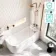 Turku 1700 Space Saving Shower Bath & 6mm Easy Clean Brushed Copper Folding Bath Screen - Right