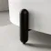 Shore 1700 Gloss White Freestanding Bath - Matt Black Feet