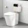 Detroit Cable Operated Concealed Cistern With Chrome Round Push Button Dia.48mm