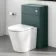 Detroit Cable Operated Concealed Cistern With Chrome Round Push Button Dia.48mm
