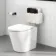 Detroit Cable Operated Concealed Cistern With Matt Black Square Push Button