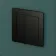 Detroit Cable Operated Concealed Cistern With Matt Black Square Push Button