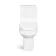 Denver Rimless Close Coupled Toilet With Soft Close Seat