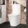 Boston 2-In-1 Combined Wash Basin & Rimless Toilet With Premium Soft Close Seat