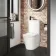 Boston 2-In-1 Combined Wash Basin & Rimless Toilet With Premium Soft Close Seat