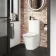 Boston 2-In-1 Combined Wash Basin & Rimless Toilet With Premium Soft Close Slim Seat