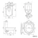 Denver Rimless Comfort Height Close Coupled Toilet & Pedestal Basin Set