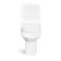 Denver Rimless Fully Back to Wall Close Coupled Toilet & Pedestal Basin Set