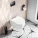 Tulsa Rimless Wall Hung Toilet With Premium Soft Close Seat
