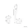Hudson Traditional Toilet With High-Level Cistern and Cotton White Wooden Seat