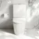 Loma Rimless Fully Back To Wall Close Coupled Toilet With Premium Soft Close Seat